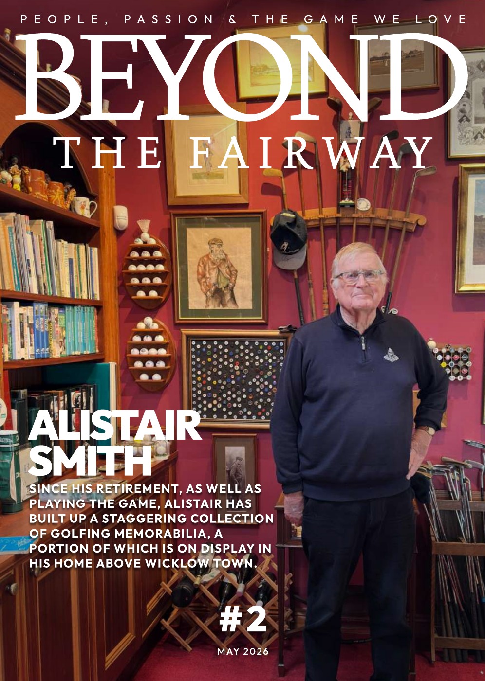 Issue 2 cover featuring Alistair Smith