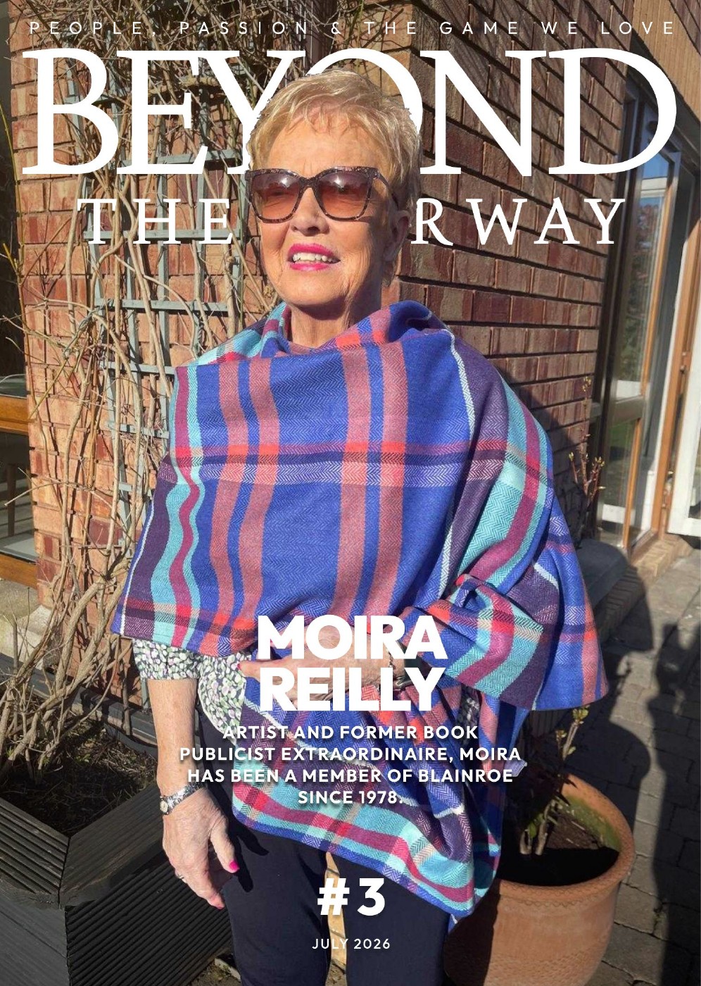 Issue 3 cover featuring Moira Reilly